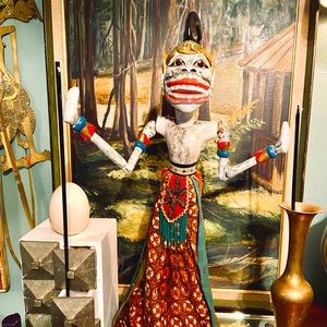 Vintage Wayang Galek Indonesian puppet